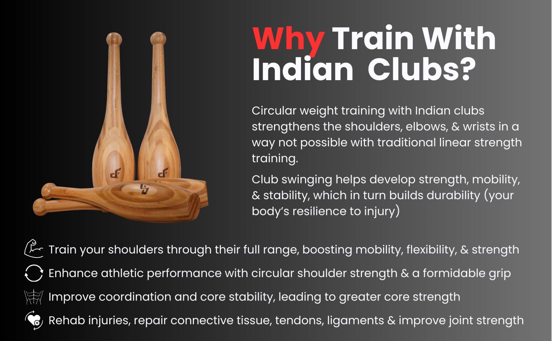 indian club training benefits