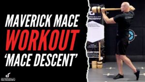 Adjustable mace workout